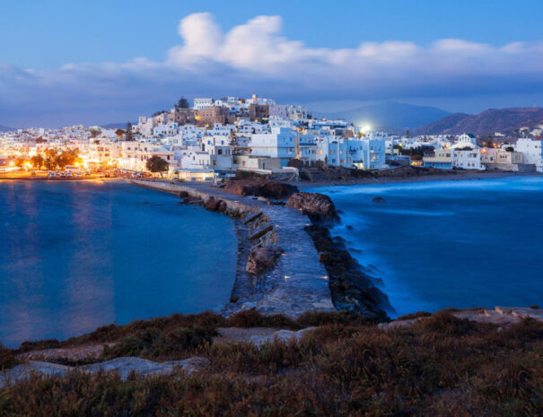 Naxos town